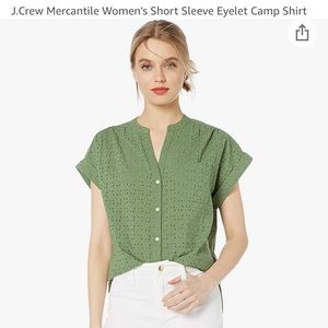 J. crew mercantile faded moss small eyelet camp